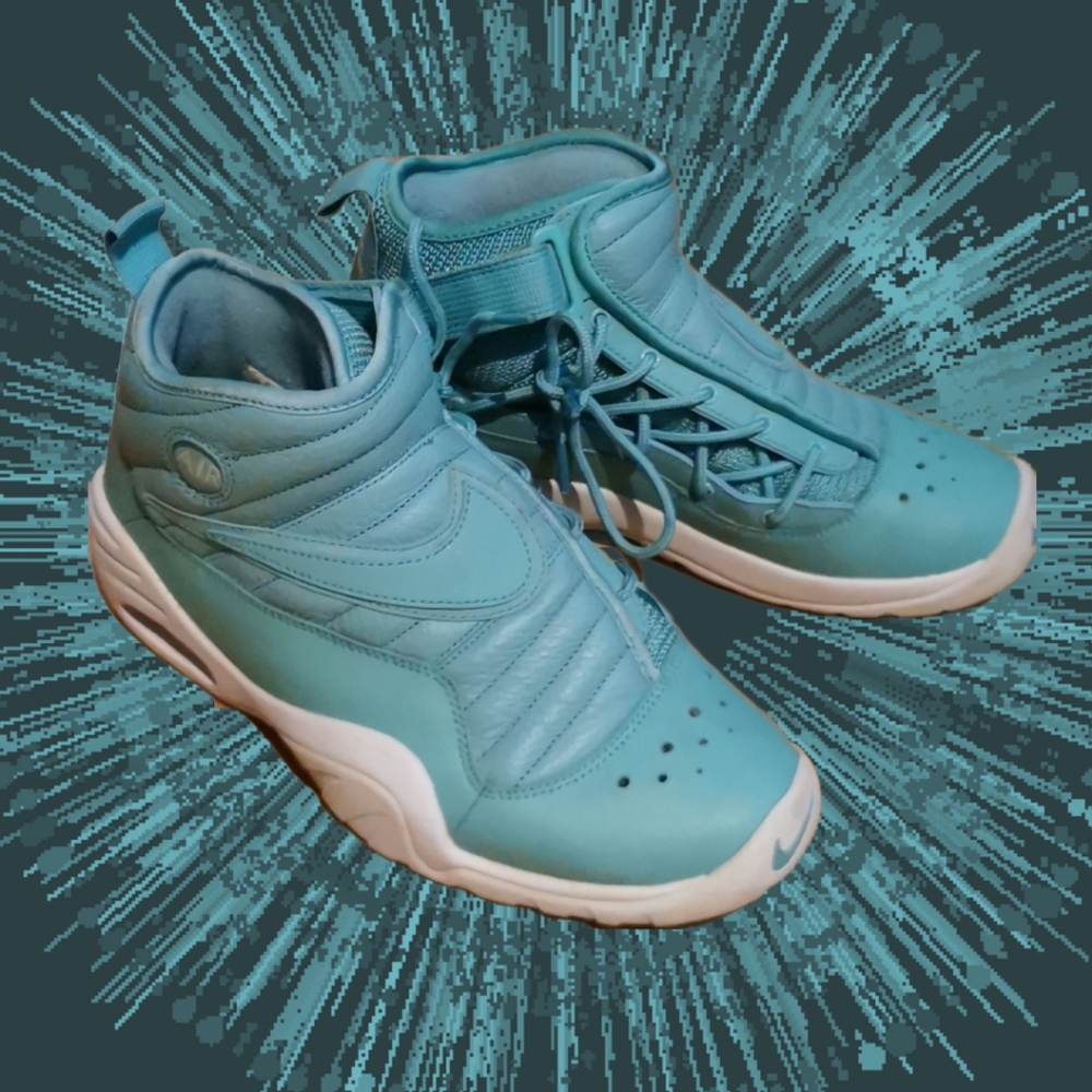 Nike Air Shake NDestrukt Dennis Rodman (GS) Size 7Y Island Green